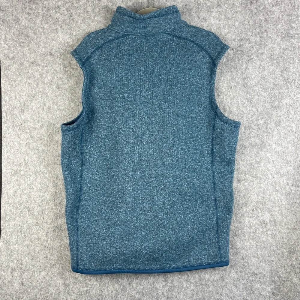 Patagonia Better Sweater Vest Mens XXL Blue Full Zip Outdoor Hiking Camping